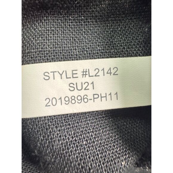 J. CREW FACTORY 4" Linen-Cotton Scalloped Hem Short, Sz 8 - Picture 9 of 9